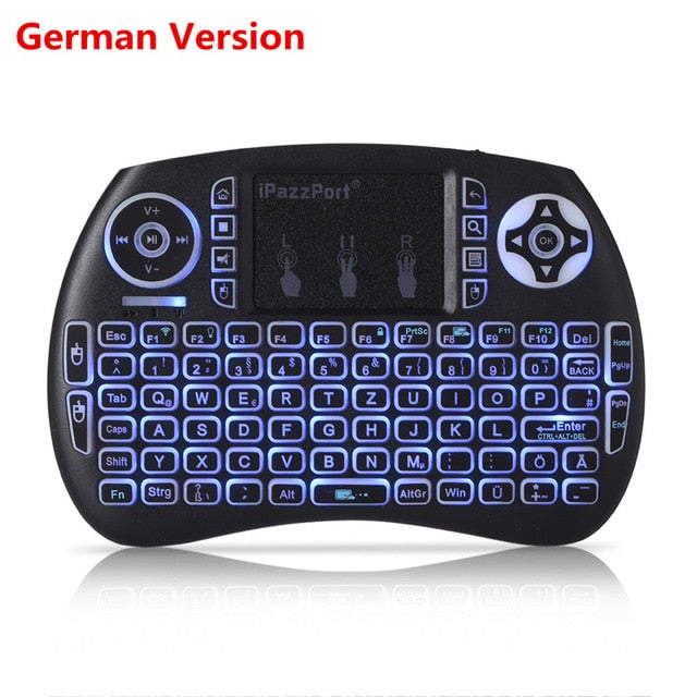 i8 Mini 2.4GHz USB Receiver Wireless Gaming Keyboard
