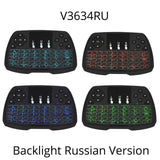 2.4GHz Wireless Gaming Keyboard RU/EN Mini Touchpad