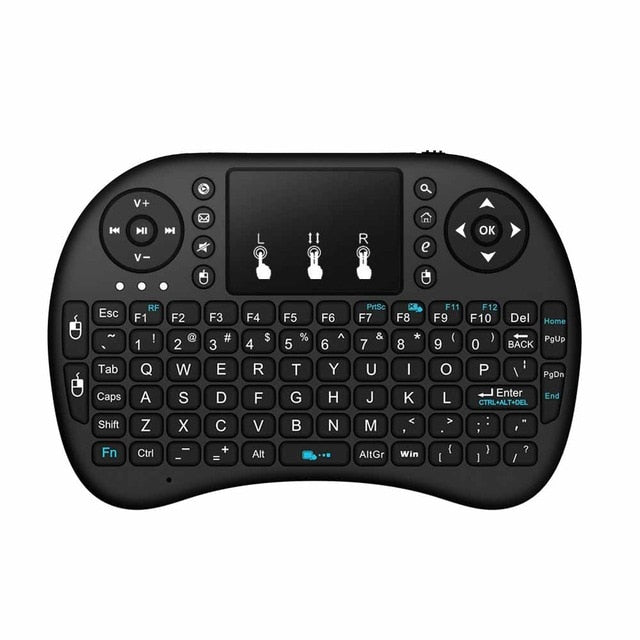 i8 mini Gaming Keyboard with 2.4G Wireless TouchPad for PC