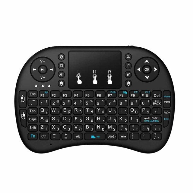 i8 mini Gaming Keyboard with 2.4G Wireless TouchPad for PC