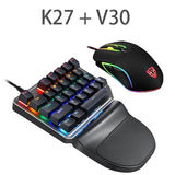 Motospeed K27 V30  Single Hand Mechanical Computer