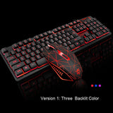 New 104 Keys Gaming Keyboard Mouse Rainbow
