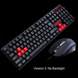 New 104 Keys Gaming Keyboard Mouse Rainbow