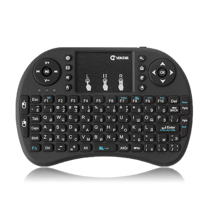 i8 keyboard Air Mouse English Russian Spanish Hebrew
